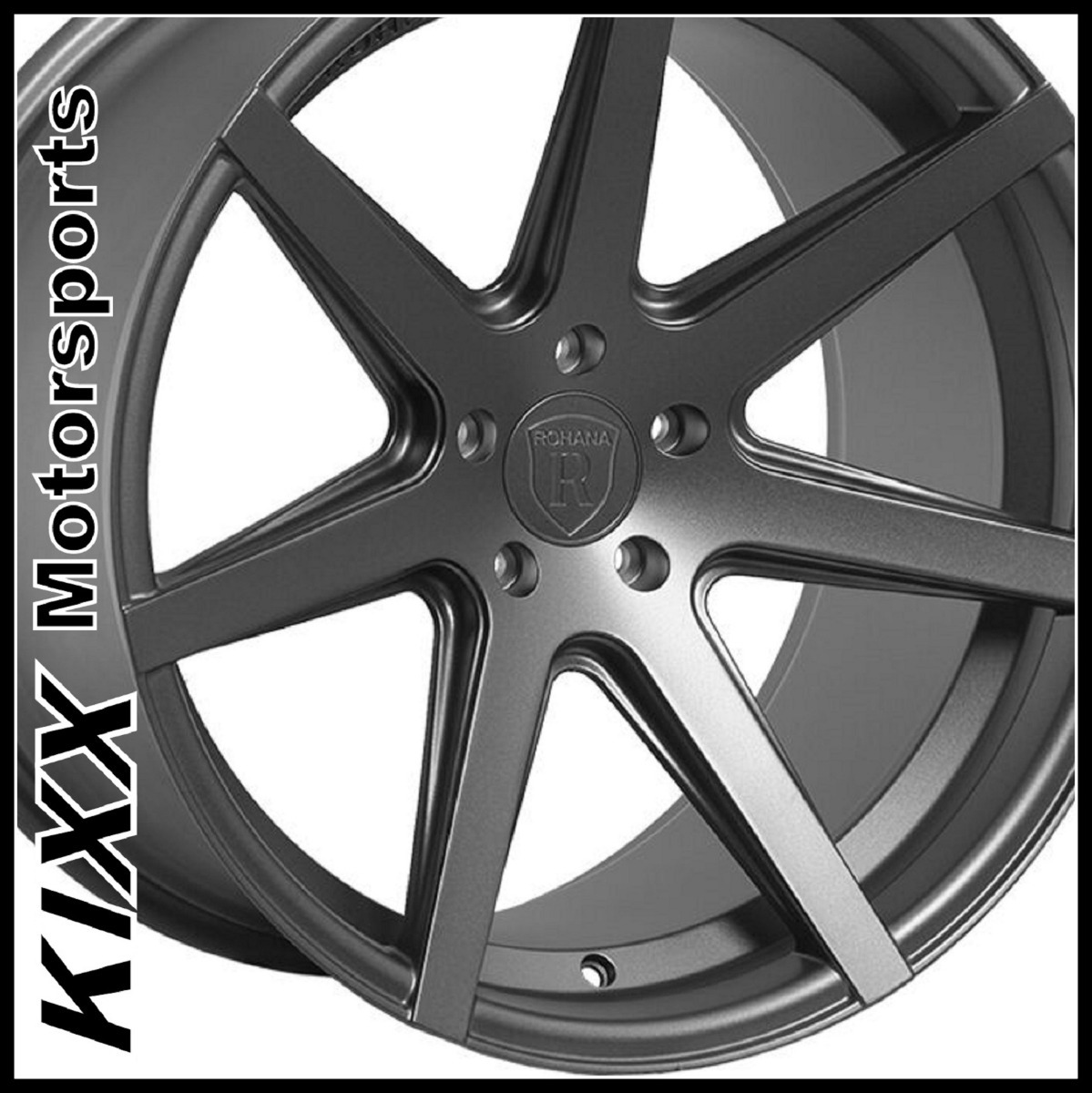Rin様 Amazon.com: Black Rhino Hard Alloys KAIZEN 17X9.5, 6X135