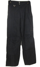 SPYDER MEN'S XT WINTER SKI SNOW PANTS L BLACK ADJ. SNAP WAIST W32 - 34" L32