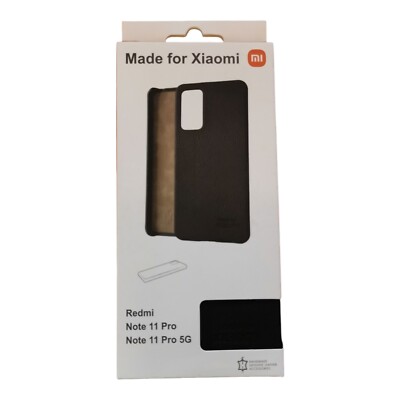 Made For Xiaomi Redmi Note 11 Pro / 5G Schutzhülle Echtleder Leder NEU & OVP