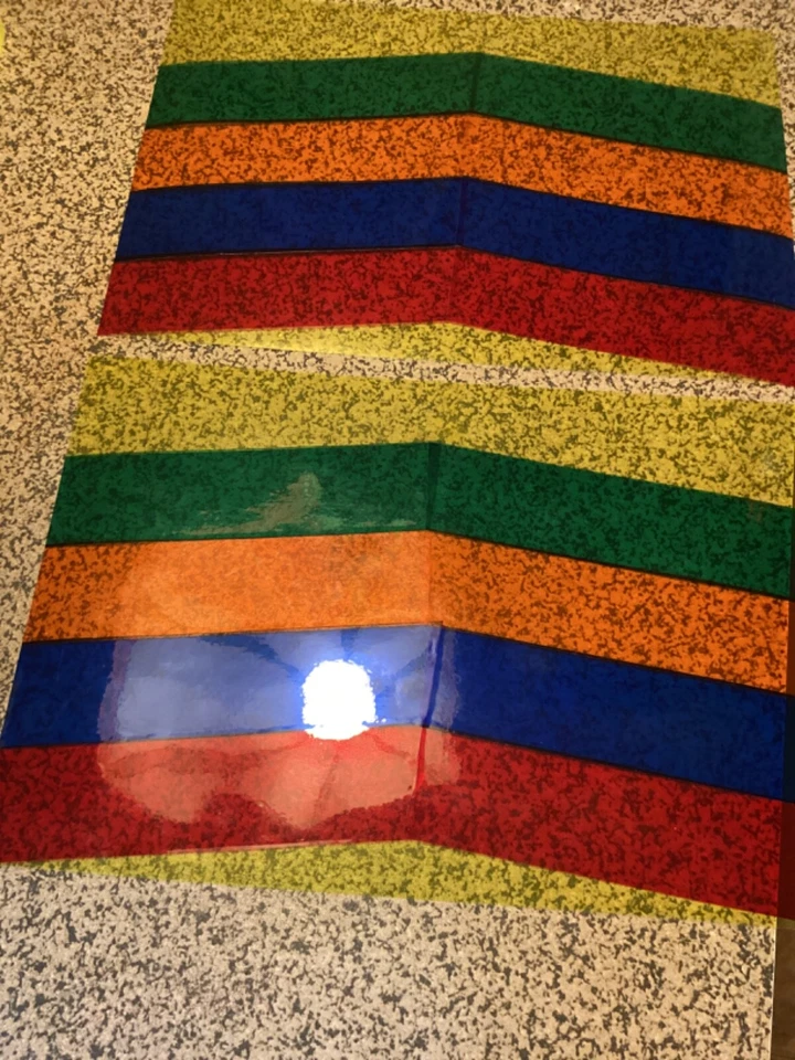 JUKEBOX  AMI D-80 D80  TOP AND BOTTOM COLOR  LIGHT DIFFUSER SHEETS - Image 2 of 2