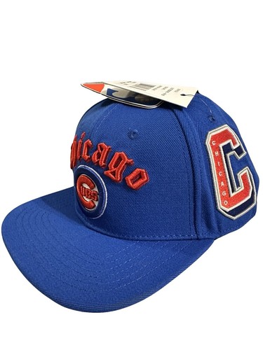 Chicago Cub Strapback Hat Women display picture 1
