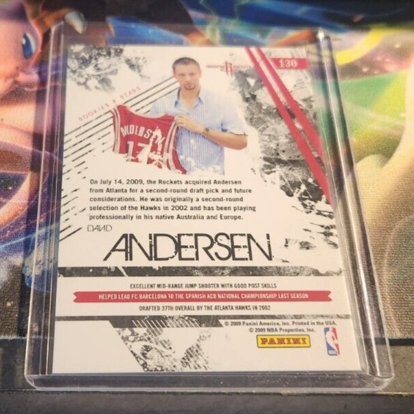 2009-10 Panini Rookies & Stars DAVID ANDERSEN Houston Rockets RC | eBay
