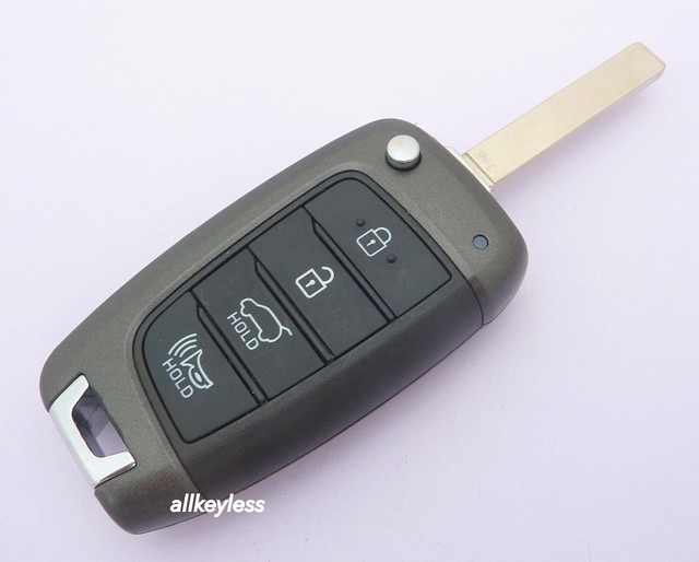 OEM 20182019 HYUNDAI KONA flip keyless entry remote fob + NEW KEY