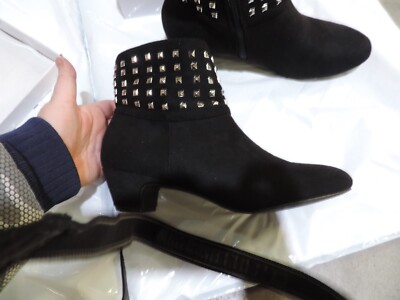 Amanda DiLaurie 402812 womens size 9.5 side zip boots