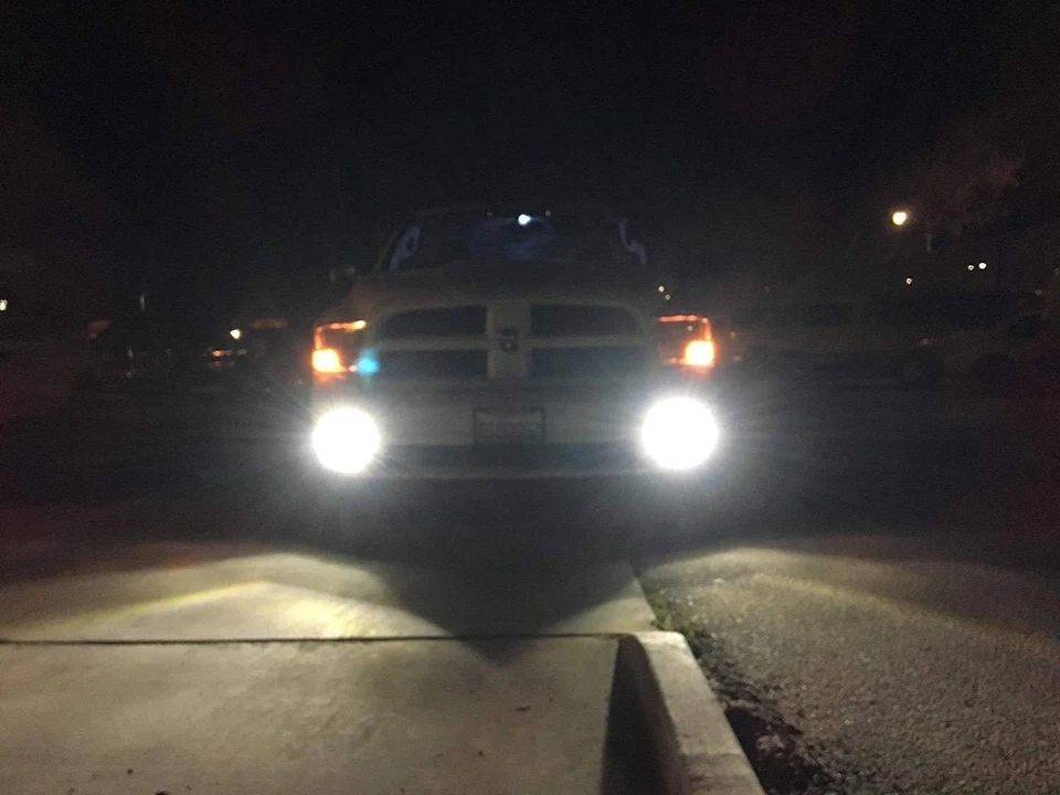 Alla Lighting LED H8 Driving Fog Light Bulb Lamp 6000K Bright White Replacement - Image 3 of 4