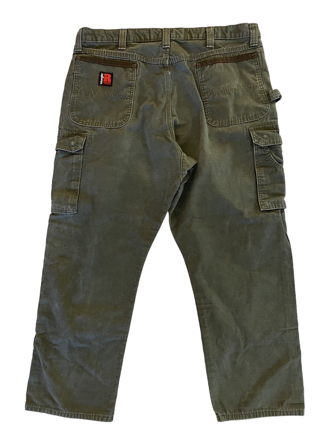 Wrangler Riggs Workwear Green Carpenter Jeans Mens Si… Gem