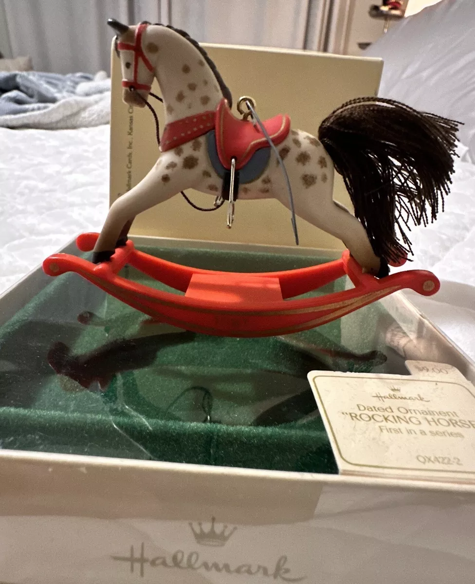 Hallmark rocking horse 1981 2025