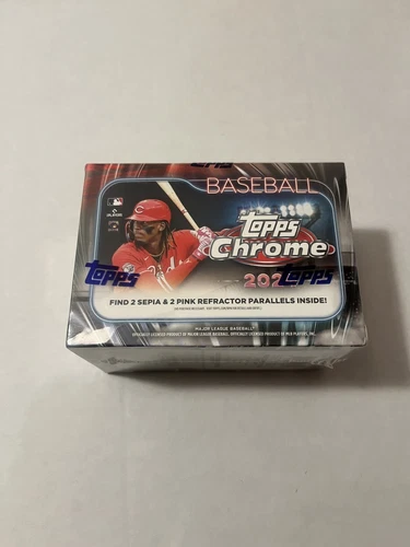 2024 Topps Chrome Baseball Blaster Box “Sealed” 28 Cards 🔥