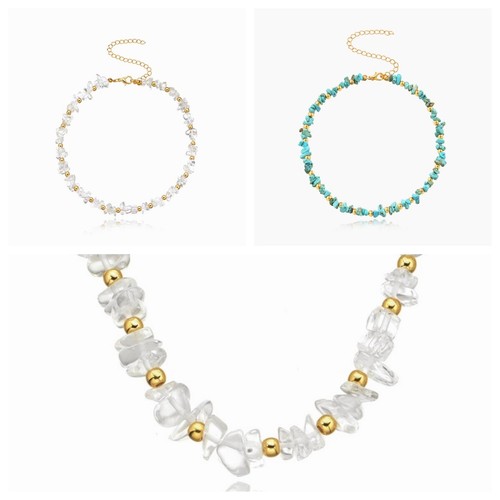 Crystal Gemstone Bracelet 10mm Bead Chakra Natural Stone Stretch Reiki Jewellery - Foto 6