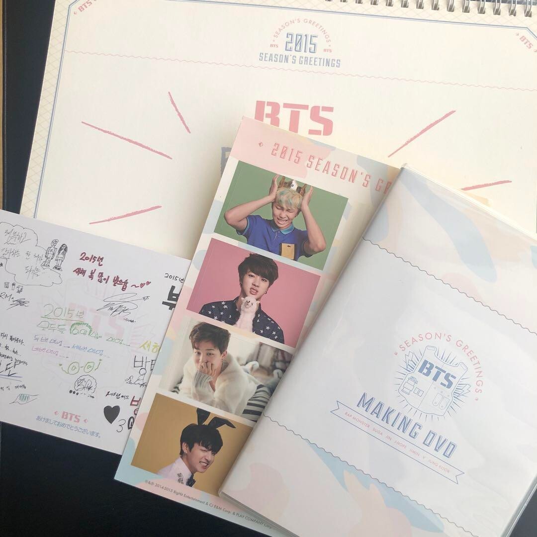 K-POP・アジア BTS 2015 SEASON'S GREETINGS Unboxing BTS (Bangtan Boys) 방탄소년단 2015 Season's