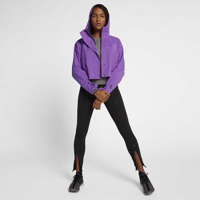 NikeLab City Ready Cropped Jacket -CHOOSE SIZE - AR3247-505 Violet