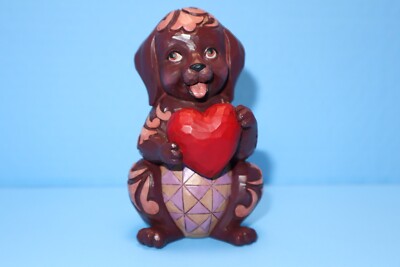 Sale❗️Jim Shore★Faithful Friend(Dog) Jim Shore Heartwood Creek LOVE IS A FAITHFUL FRIEND Pint Sized Dog