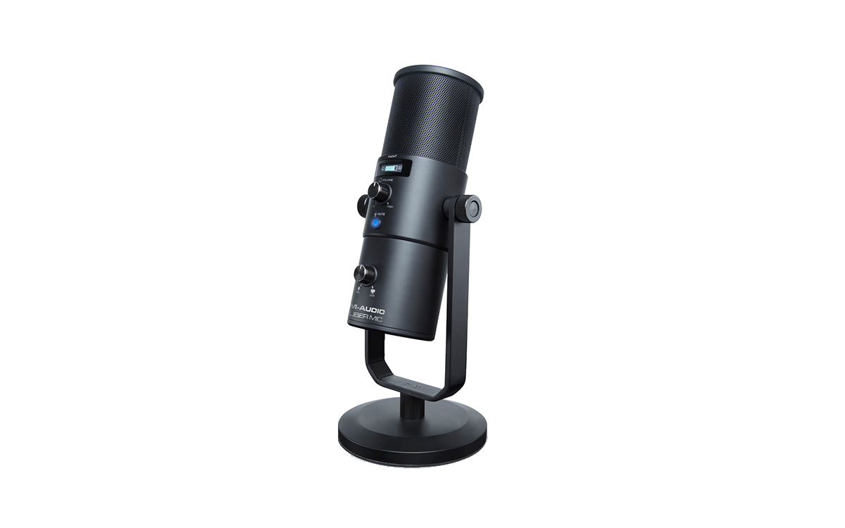M−AUDIO UBER MIC M-Audio Uber Mic - USB Microphone with Headphone Output