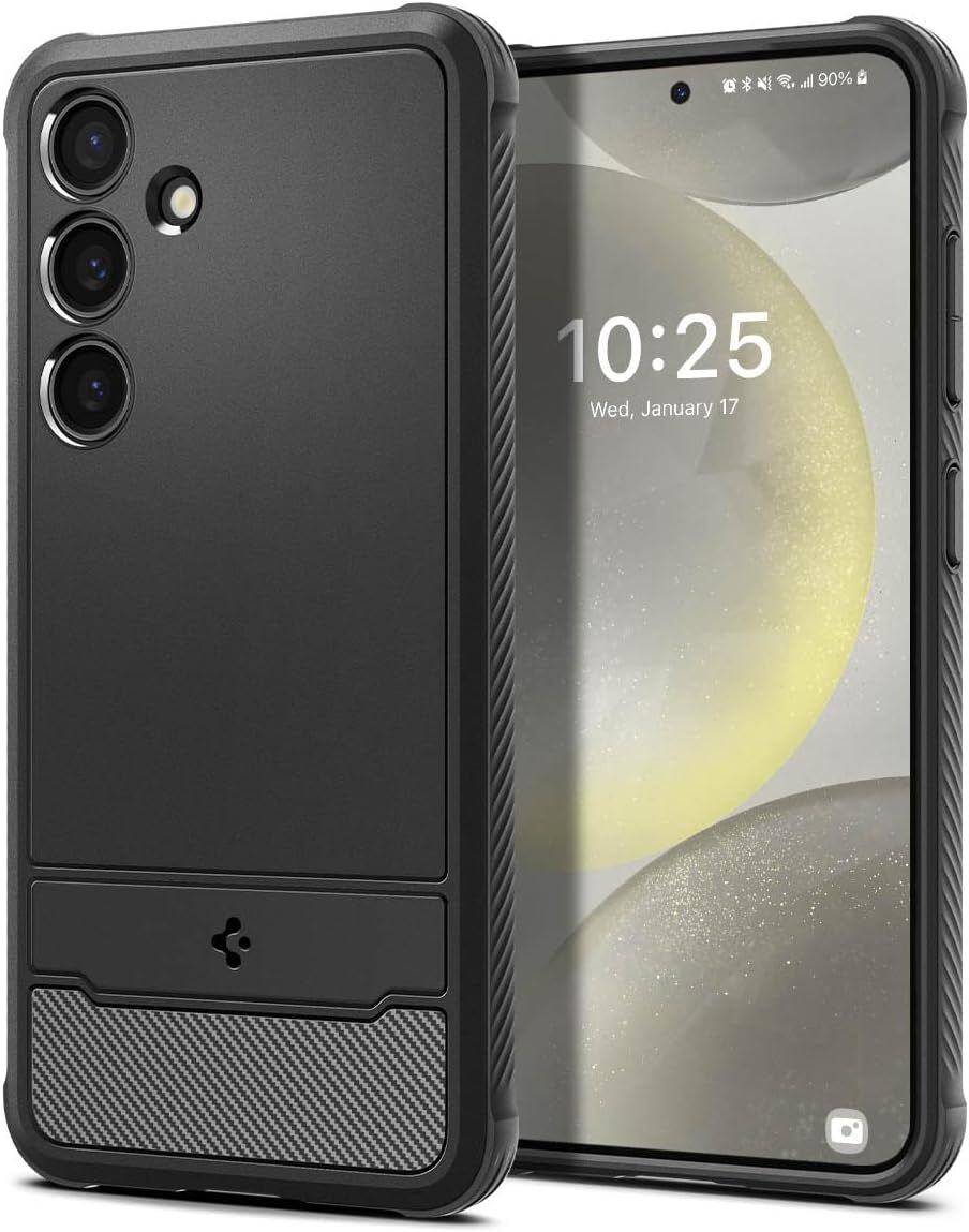 Coque Samsung S24 5G Spigen Rugged Armor flexible antidérapante