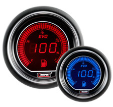 52mm Evo Series Red And Blue Fuel Level Gauge