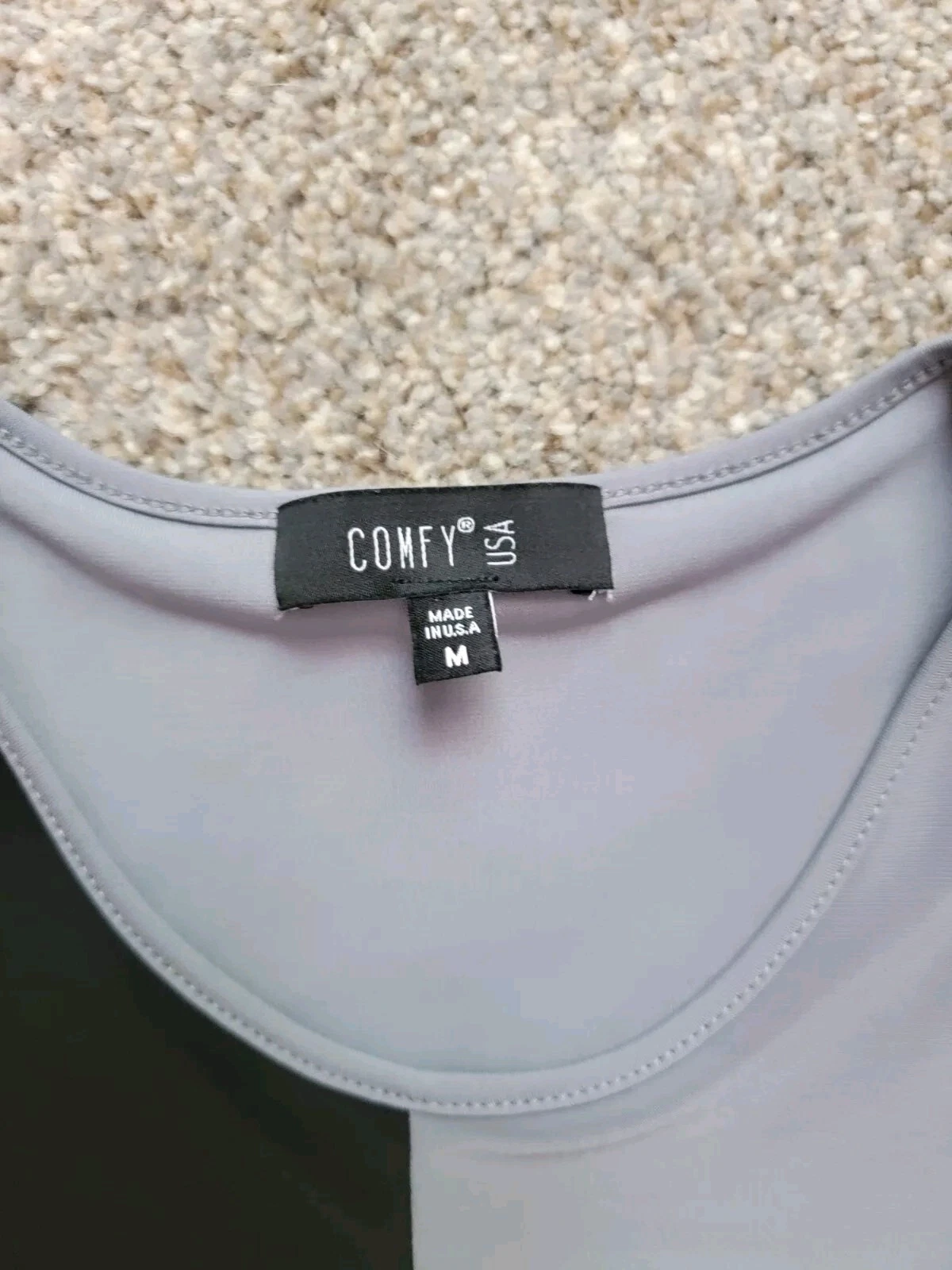 VETEMENTS Comodo abito donna USA taglia media Lagenlook elasticizzato tasche colorblock