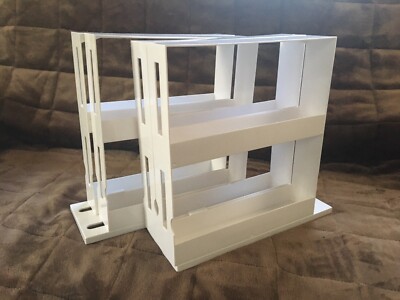 Rotating Kitchen Organizer. Set Of 2. Stick Tab Mount