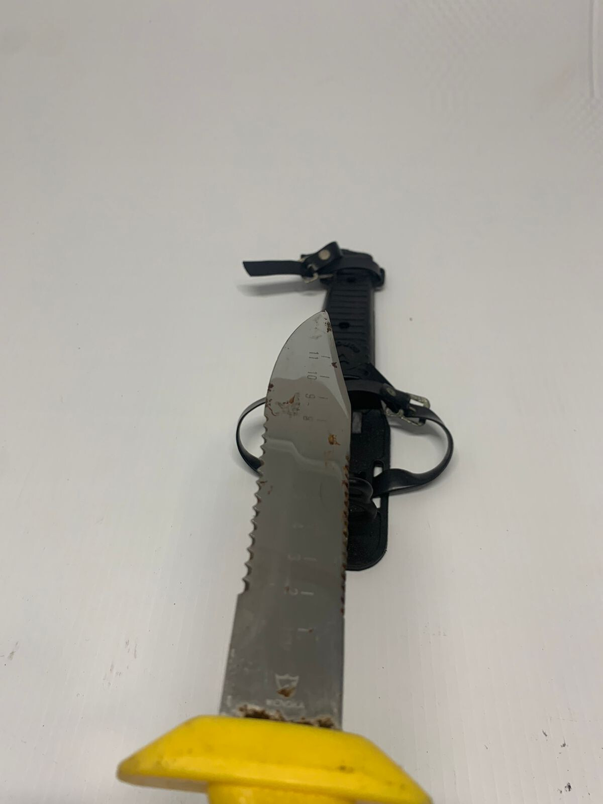 Wenoka Dive Knife Yellow + Case FREE SHIPPING eBay