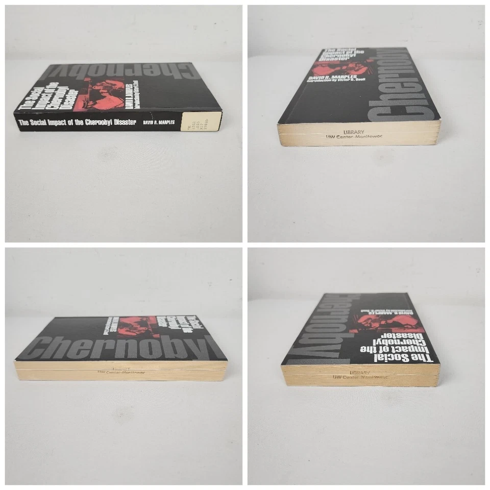 The Social Impact of the Chernobyl Disaster Paperback Book by David R. Marples - Image 3 of 4