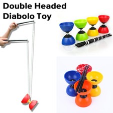 Double Headed Diabolo Toy Yoyo Set Metal Chinese Bearing Toys Festive Favors