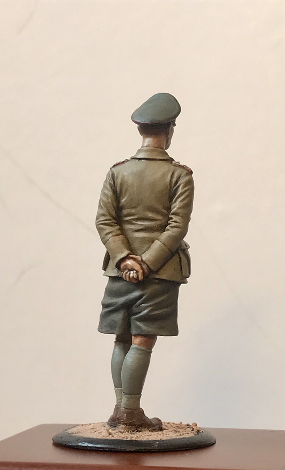 54mm Andrea Figure Feldmarschall Rommel Build and painted !! | eBay