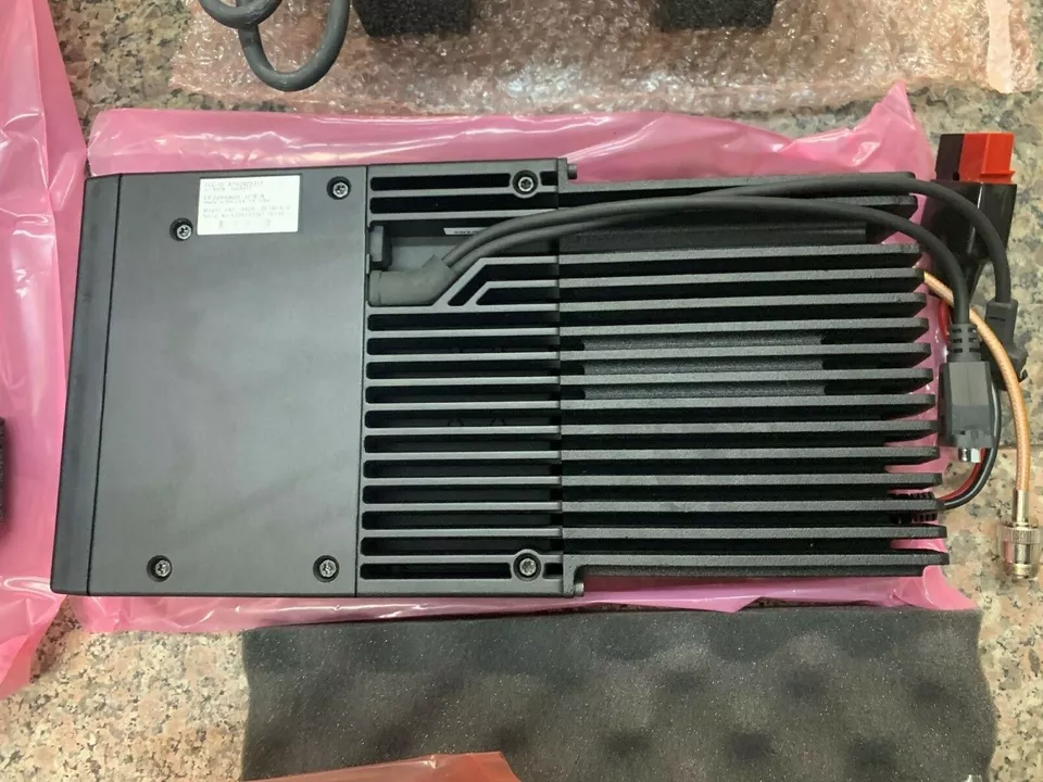 New EF Johnson VHF 53SL P25 Mobile Radio system extended trunk and accessories - Image 3 of 4