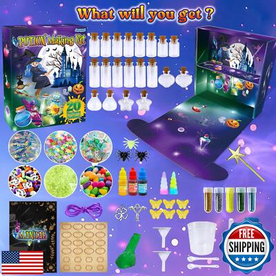 JOPSHEEN Potion Making Kit, 20 Bottles Potion DIY Craft Set for