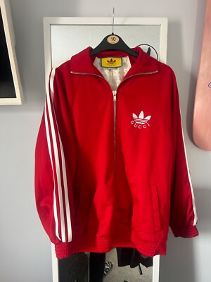 Red Gucci Adidas Jacket UK
