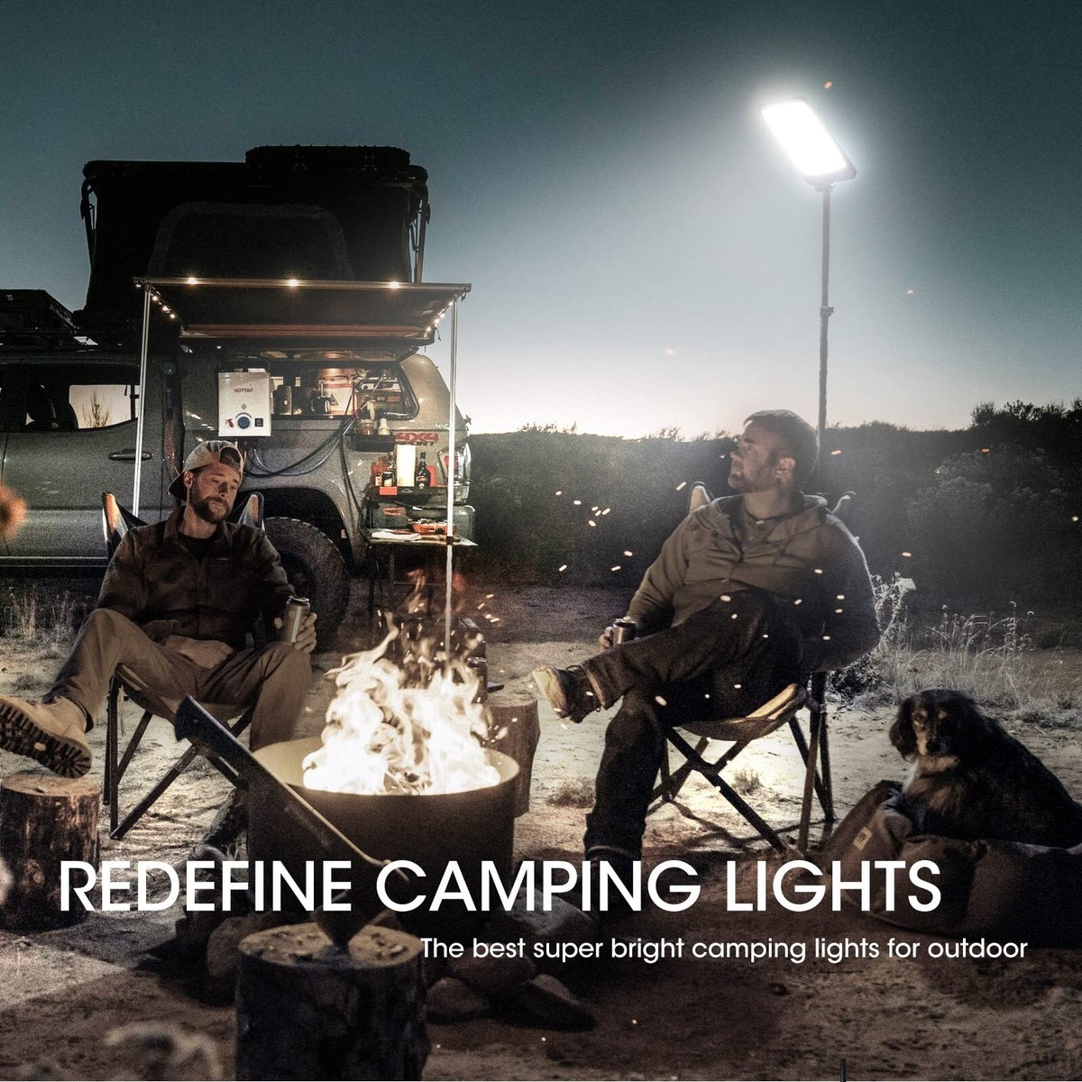 CONPEX Camping Light, 10000 Lumens Super Bright Range 50 Ft * 50