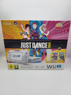 Nintendo Wii U Just Dance 2014 Nintendo Land Weiß *Blitzversand* Sehr Gut