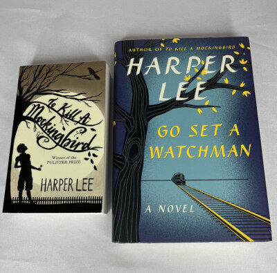 Harper Lee Go Set A Watchman 1st Edition Hardcover To Kill A Mockingbird Paperb