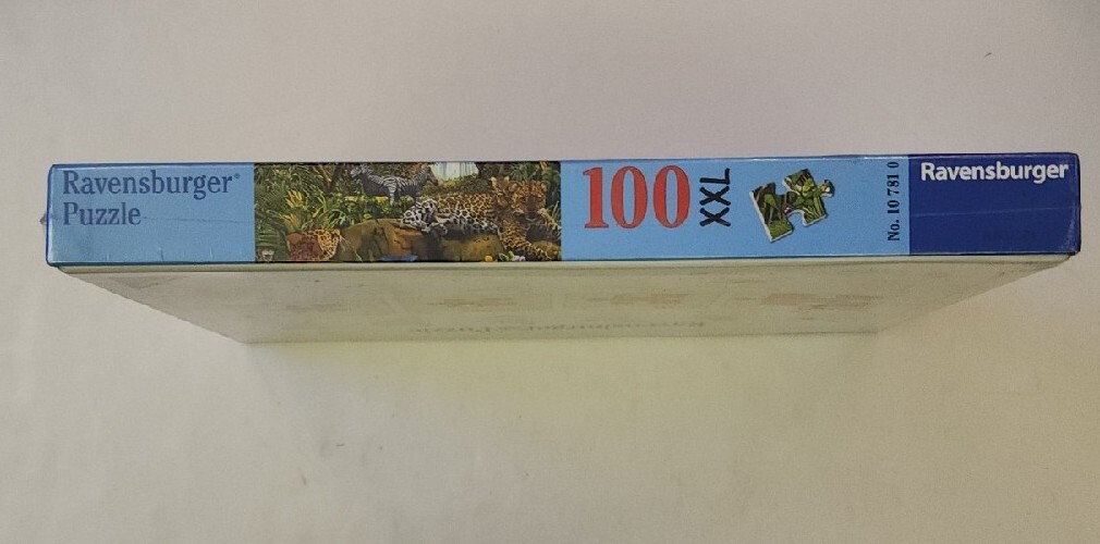 Ravensburger Puzzle Wild Jungle 100XXL Age 6+ 2008 NEW Sealed No