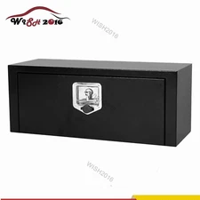 27x10x10 Inch Heavy Duty Steel Underbody Truck Tool Box Truck Storage Organizer