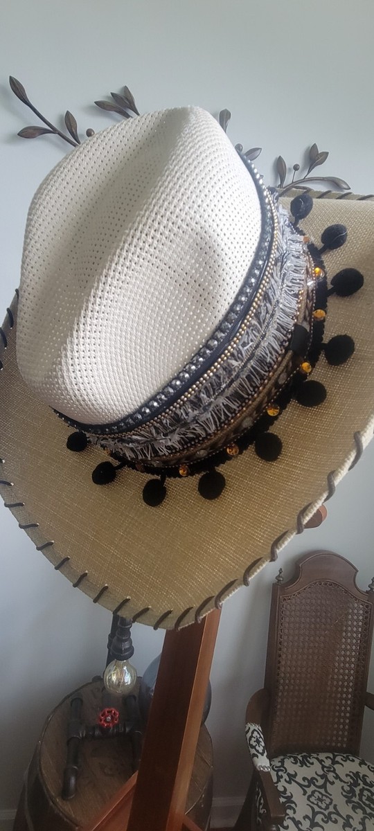 Handmade Cowboy Set, Full Crystal Hat With Crystal | eBay