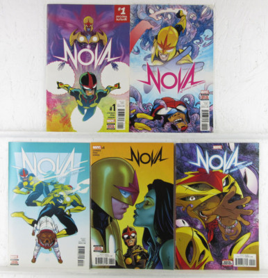 NOVA #1-5 * Marvel Comics Lot * 2017 - Perez - 1 2 3 4 5