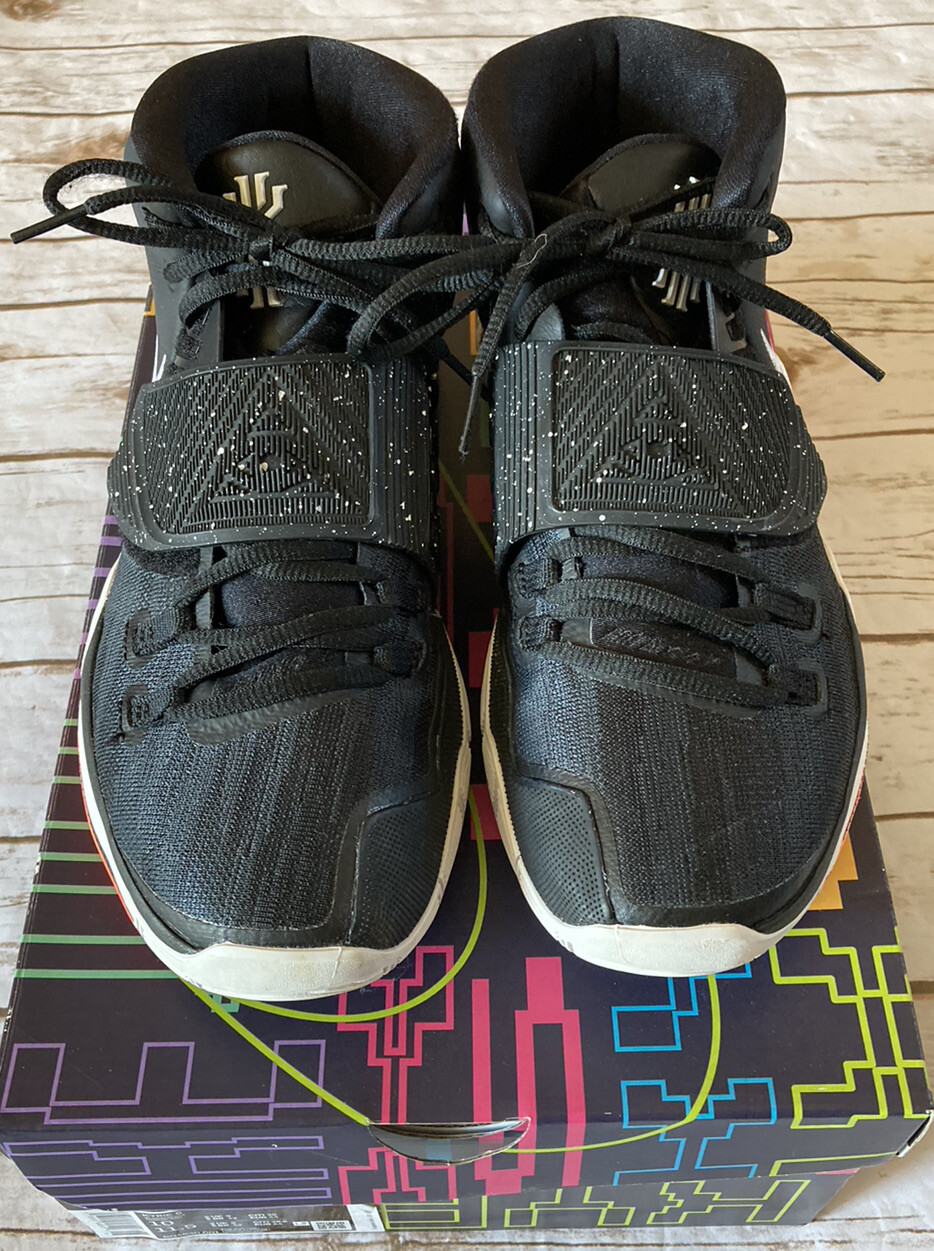 NIKE Kyrie 6 Men's Black White Athletic 