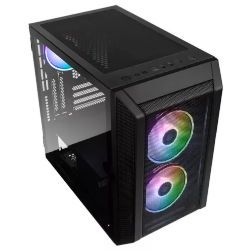 Kolink Citadel Mesh RGB Micro-ATX Case - Black
