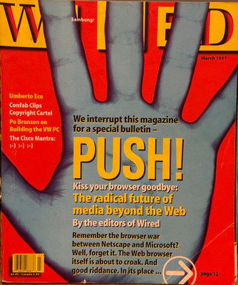 Wired Magazine Mar 1997 No. 5.03 Tim Berners-Lee Umberto Eco Cisco