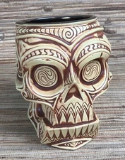 Ritual Skull Tiki Mug Tiki Farm Baron Von Genius Liquid Lowbrow 21 Oz New
