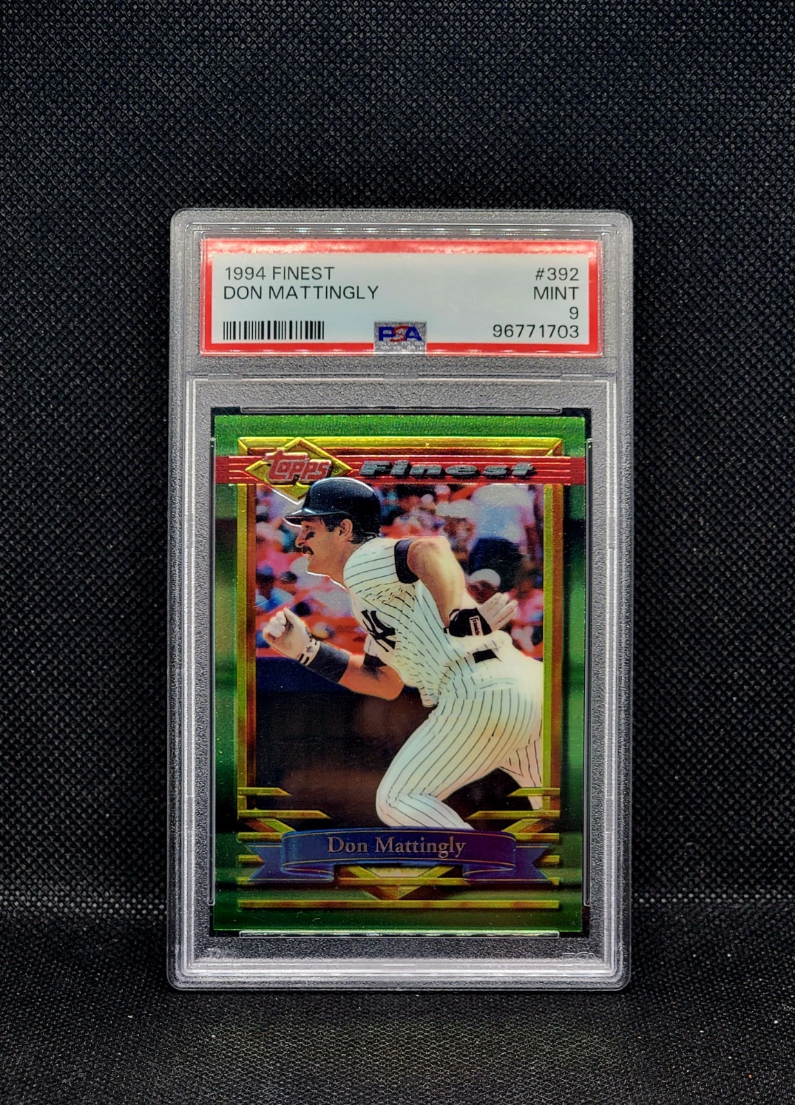 1994 Topps Finest - Don Mattingly #392 Yankees PSA 9