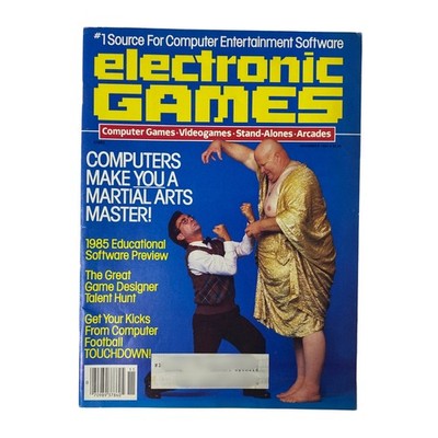 Electronic Games Magazine November 1984 The 1985 Educational Software Preview VG