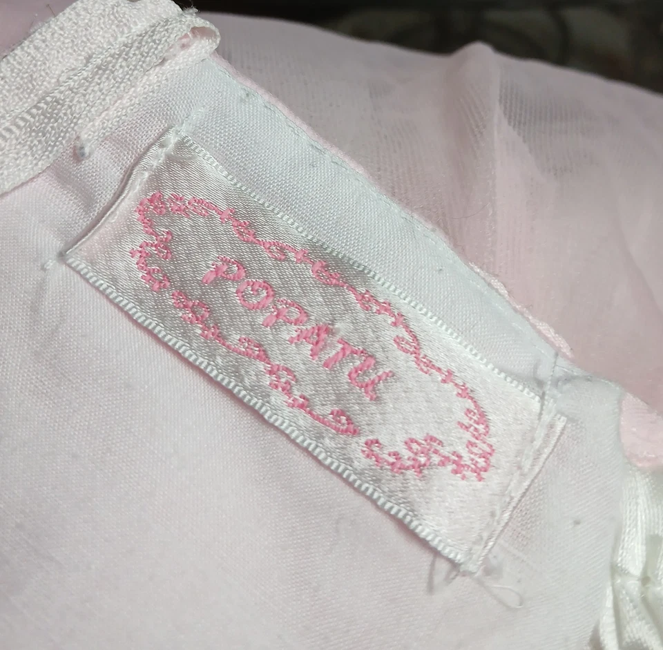 Vestido Niña Elegante Rosa Desfile Popatu Flor Niña Boda Ocasiones (Talla 4) Foto 3 de 4