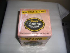 Vintage 1983 Kleenex Boutique Tissues NEW