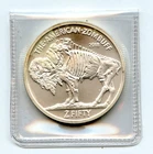 2018 1 Oz .999 Silver Zombucks: Zombuff Round - MC679
