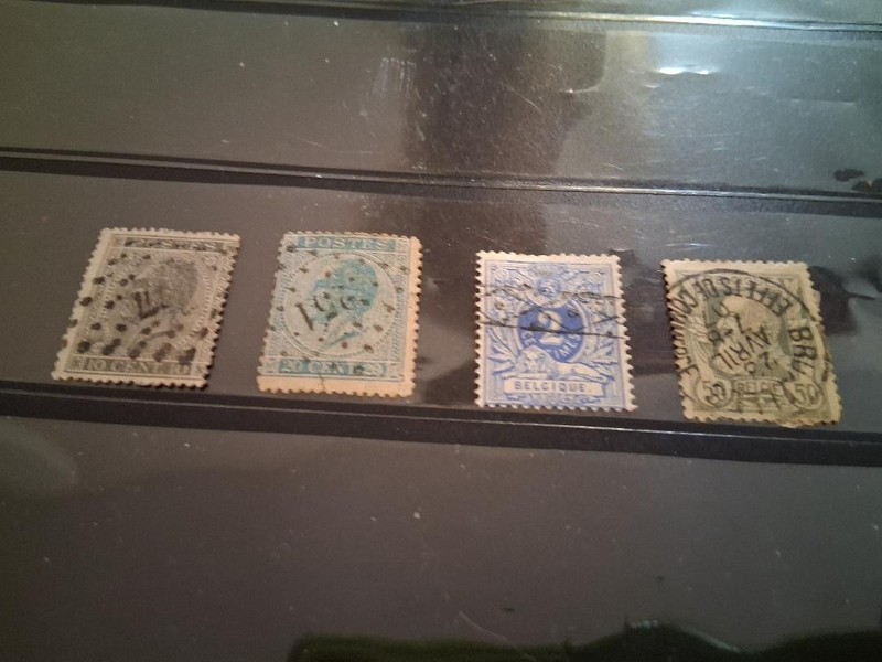 BELGIUM EARLY ISSUES USED (LOT 18) NICE GROUP NEW LOWER PRICE