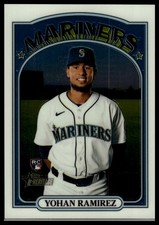 2021 Topps Heritage #530 Yohan Ramirez Chrome #/999