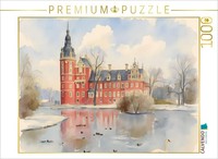 Calvendo Puzzle Muskau Castle | 1000 Pieces, Finished Size 25.2 × 18.9 In (64 ×