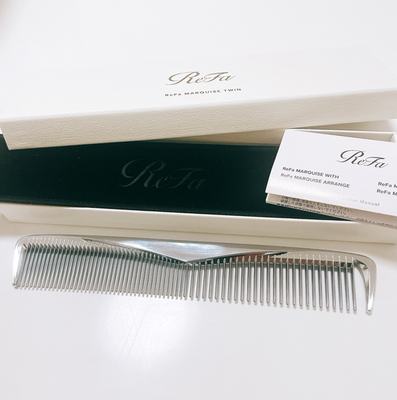 ReFa MARQUISE TWIN Hair Comb by MTG Anti-Static Styling Tool Gift