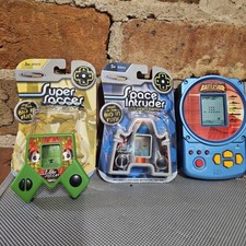 3 Handheld Video Games Soccer, Space Invaders...