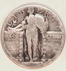 STANDING LIBERTY SILVER QUARTER - Worn Date -S Mint - #3535EA
